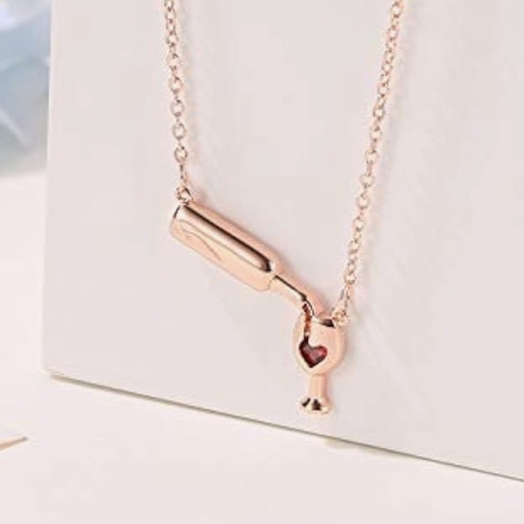 Chic Nation Jewelry - Pouring bottle necklace